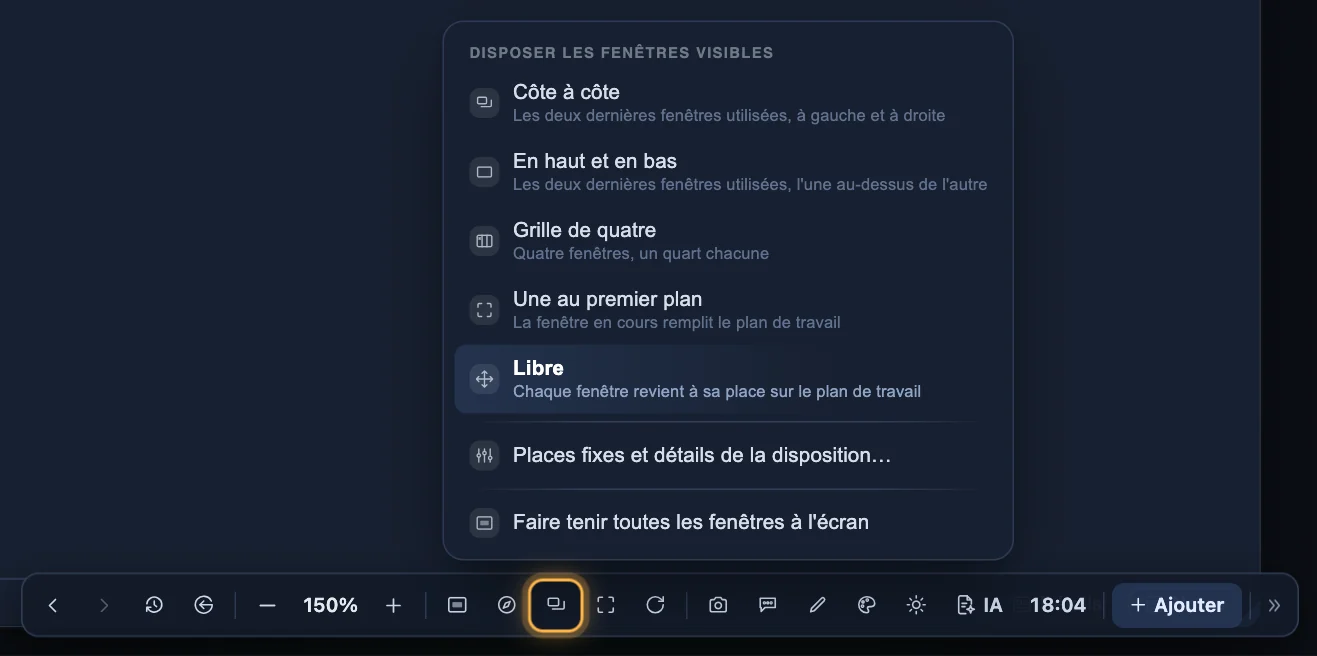 Les dispositions
