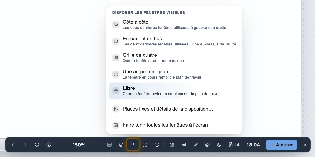 Les dispositions